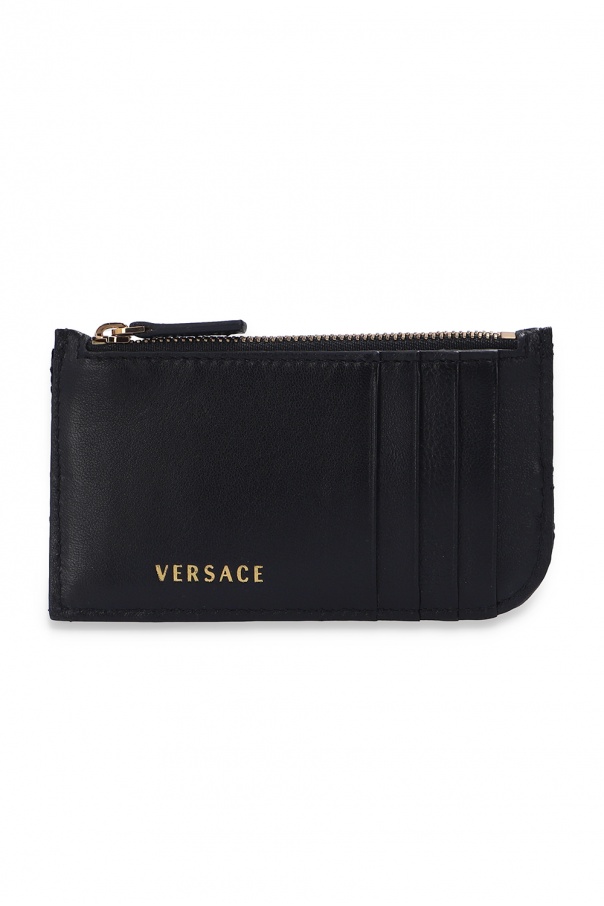 VERSACE (I_DP3H333V DNATR21 KVO41) Women’s card wallet Leather card case Versace - SchaferandweinerShops CD